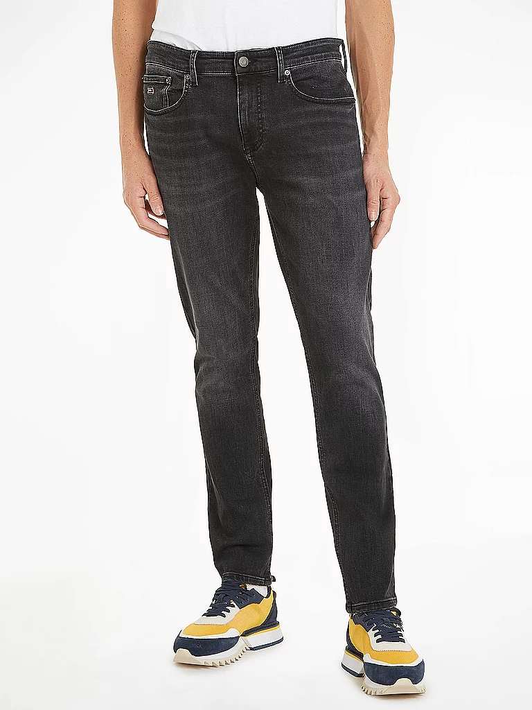 Tommy Jeans Jean Austin Ah1280 Slim Tapered Fit Fit Denim Black 31 Homme 2